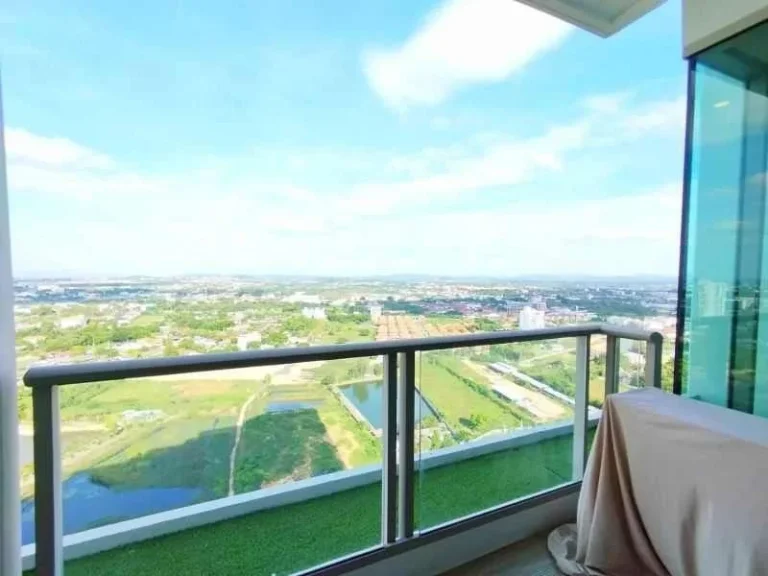 1 ห้องนอน ชั้น 30 วิวเมือง พร้อมระเบียง Condo for rent 1BR