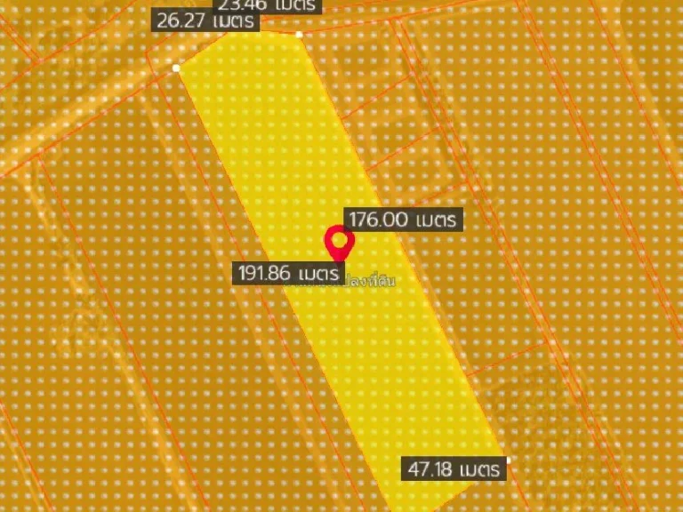 ขายที่ดินบางกะไห แปดริ้ว 6 ไร่ ติดคลองติดถนนคอนกรีตหลังวัดแพ