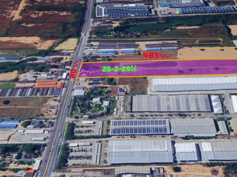 ขายที่ดินระยอง 25-2-29ไร่ มะขามคู่ อนิคมพัฒนา สาย 13 พื้นที่
