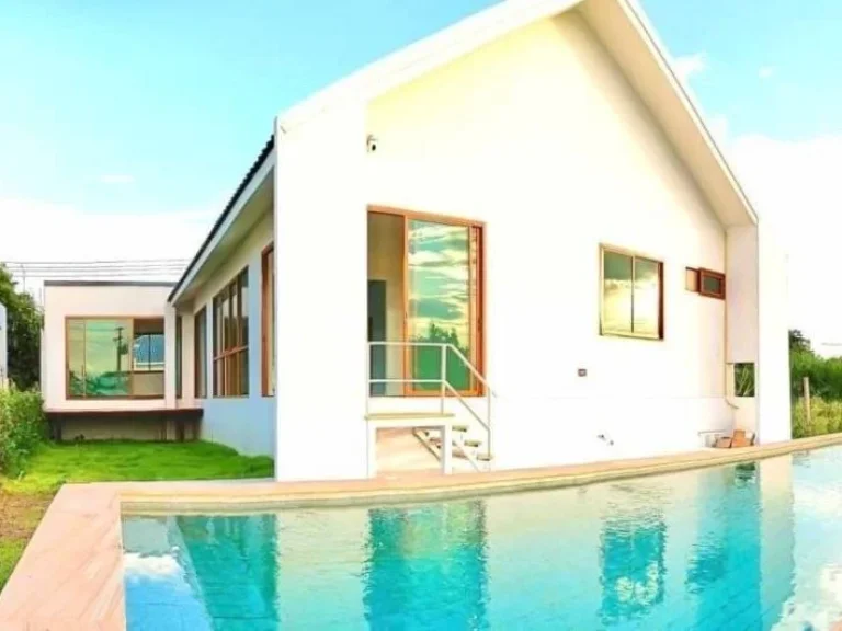 ขายบ้านพร้อมอยู่ Pool Villa อดอยสะเก็ด เชียงใหม่