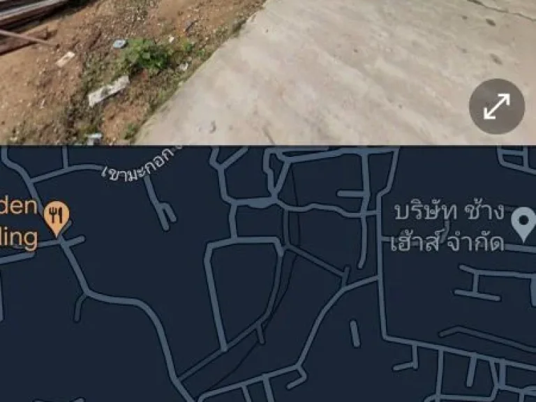 ขายที่ดิน ห้วยใหญ่ ซอย รร ว้ดทุ่งคา บางละมุง ติดถนนปูน