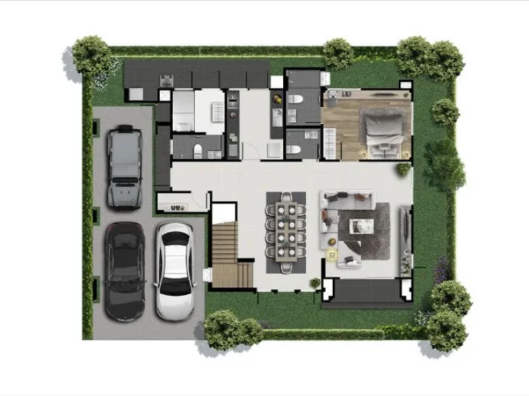 Centro Bangna Phase2 ขายใบจอง Type Angelo หลังริมพื้นที่กว้าง