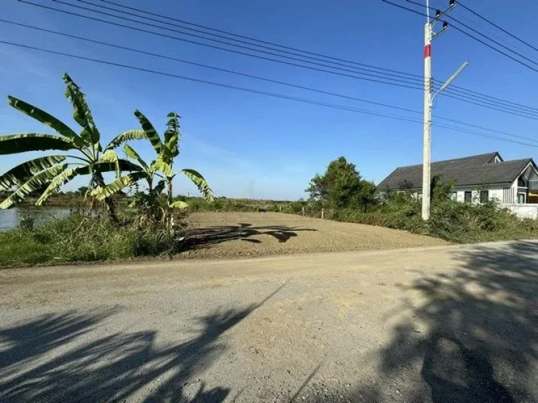 ขายที่ดินแปดริ้ว บางเตย 50 ตรว ถมแล้วสวยๆติดถนนลาดยาง