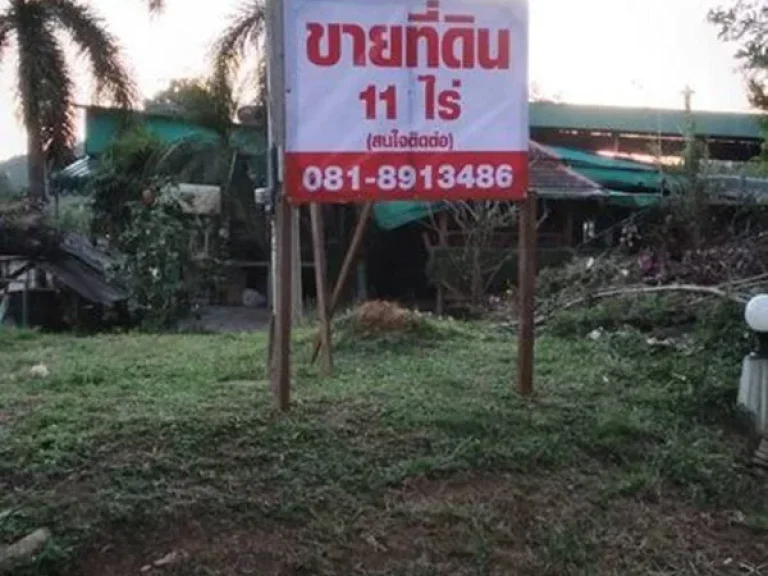 ขายที่ดิน 11 ไร่ ตบ้านโพธิ์ อเมืองตรัง เจ้าของขายเอง