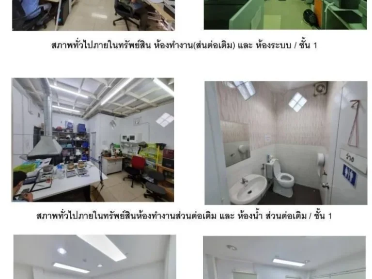 ขายถูกมาก อาคารพาณิชย์ 3 ชั้น มดิเอ็นเทอร์ เขตประเวศ กทม