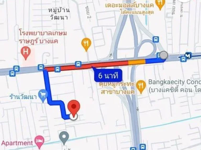 ขายทาวน์โฮม 3 ชั้น หมู่บ้านเพชรประทาน ซอยเพชรเกษม51 ใกล้ MRT