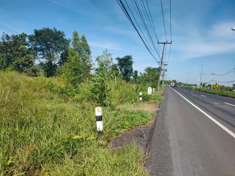 ขายทีดินติดถนนชยางกูร 10 ไรขายต่ำกว่าราคาประเมิน