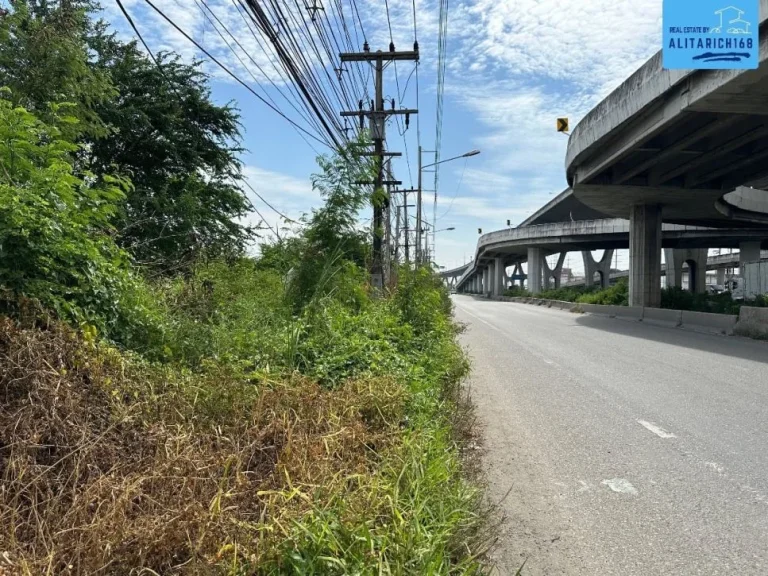 ที่ดินเปล่า16 ไร่ ติดถนนบางนา-ตราด ตบางวัว อบางปะกง