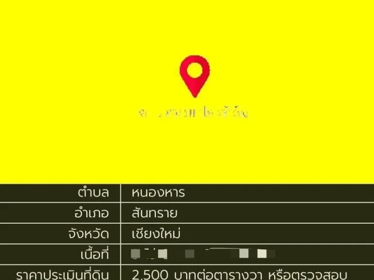 ขายถูกที่ดินวิวภูเขา ผังเหลือง 3 ไร่ ใกล้สวนนงนุชแม่โจ้