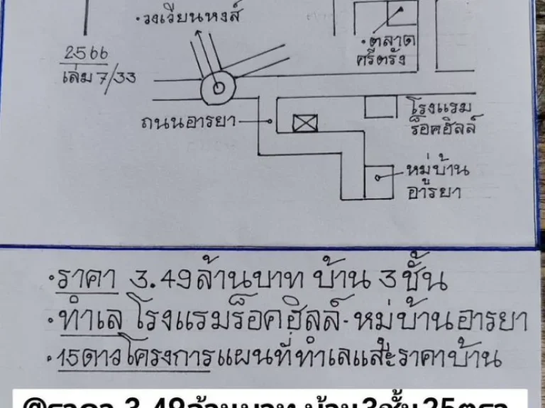 คู่มือซื้อขายบ้านหาดใหญ่ บ้าน3ชั้นมือสอง 4นอน 3น้ำ 2จอดรถ