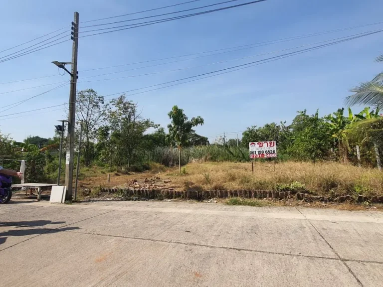 ขายที่ดิน หมู่บ้านเจริญทรัพย์ บางใหญ่ ถคลองถนน นนทบุรี