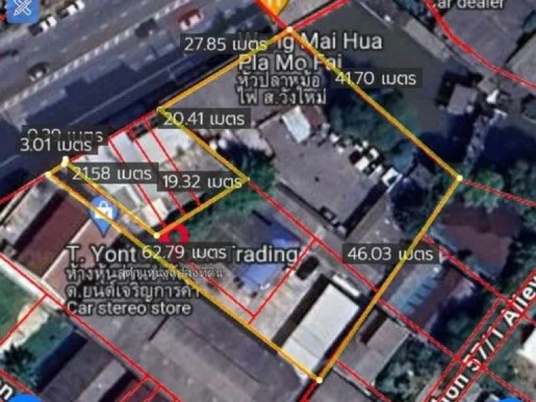 ขาย ที่ดิน ติดถนนเจริญนคร ขนาด 511 ตารางวา