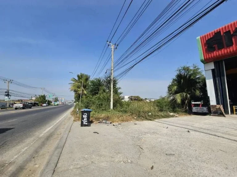 ขายที่ดินเปล่าติดถนนวัดศรีวารีน้อย สมุทรปราการ