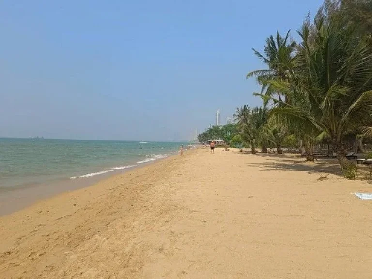 ที่ดินติดริมทะเลหาดส่วนตัว ทะเลนาจอมเทียน 2 ไร่ครึ่ง