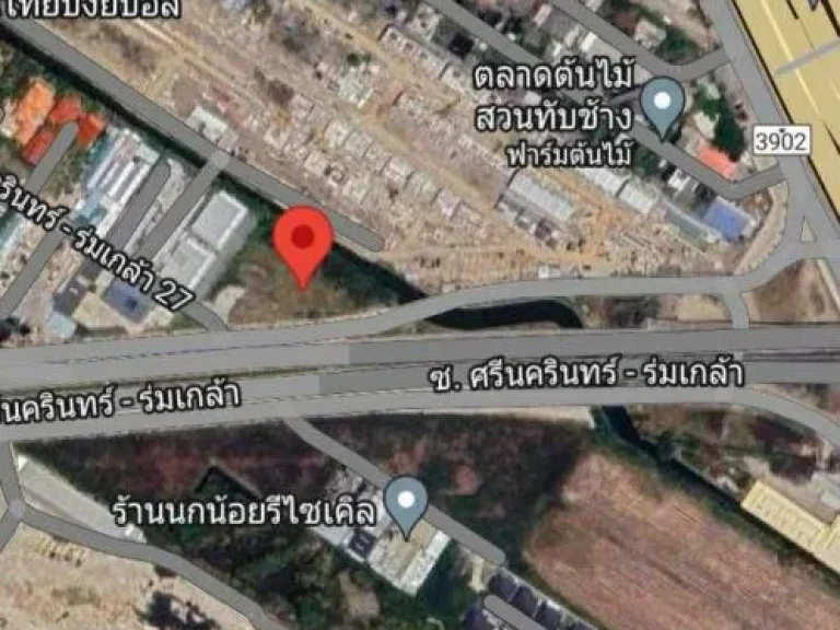 ขายที่ดิน ถมแล้ว 2 ไร่ 2 งาน 41ไร่ ติดถนนศีรรินทร์