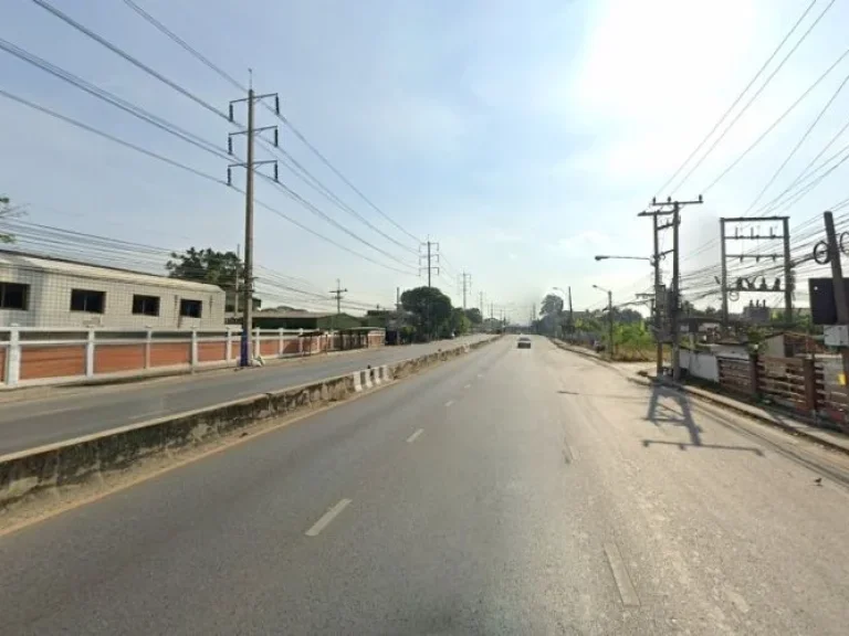 ด่วน ขายที่ดินเปล่าแปลงใหญ่ ติดถนนสะพานนนทบุรี-บางบัวทอง