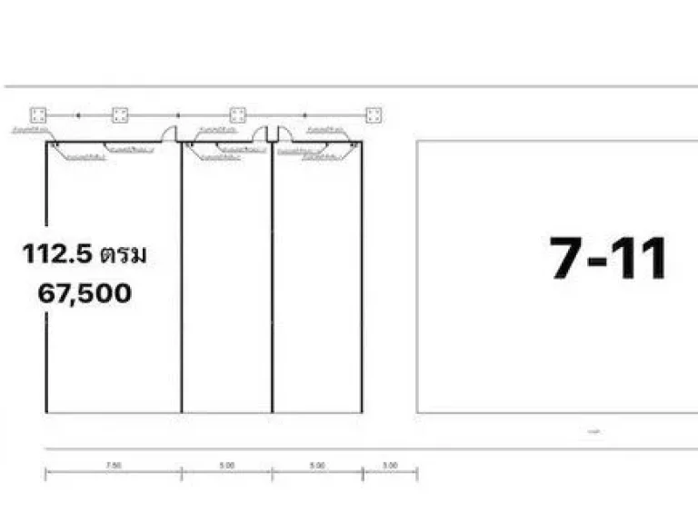 ให้เช่าพื้นที่ทำเลค้าขาย อ่อนนุช 39 ราคาเช่า 67500บาท