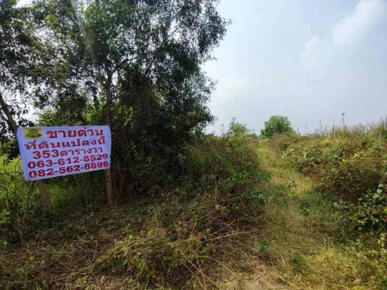 ขายด่วน ที่ดินเปล่า เลียบคลองห้าตะวันออก คลองหลวง-ปทุมธานี