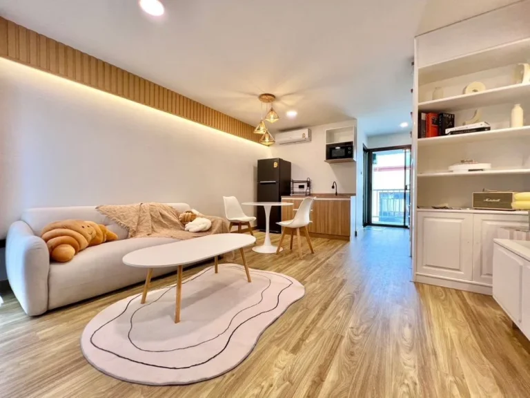 ขายคอนโดรีโนเวทใหม่ สไตล์มินิมอล PP condominium ห้องกว้าง