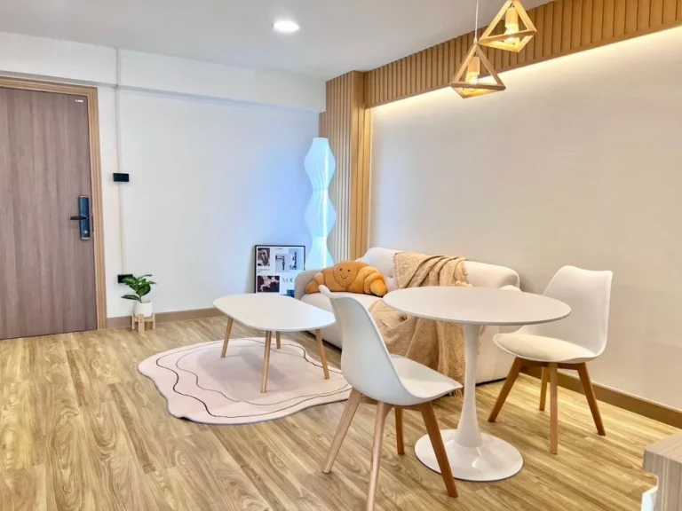 ขายคอนโดรีโนเวทใหม่ สไตล์มินิมอล PP condominium ห้องกว้าง