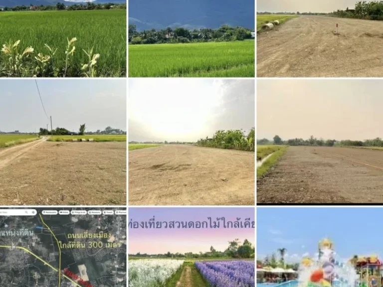 พลาดไม่ได้ ที่ดินถมแล้ว วิวภูเขาและวิวทุ่งนาสวย อเมือง