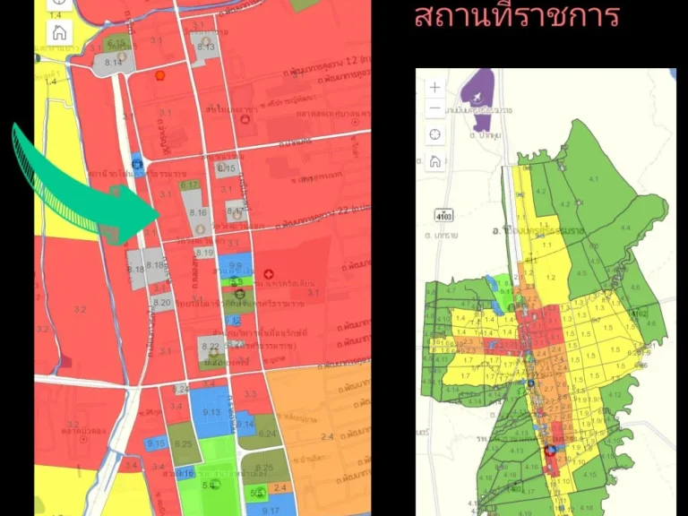 ขายตึกแถวอาคารพาณิชย์ 928 ตารางวา บนถนนยมราช ย่านท่าวัง