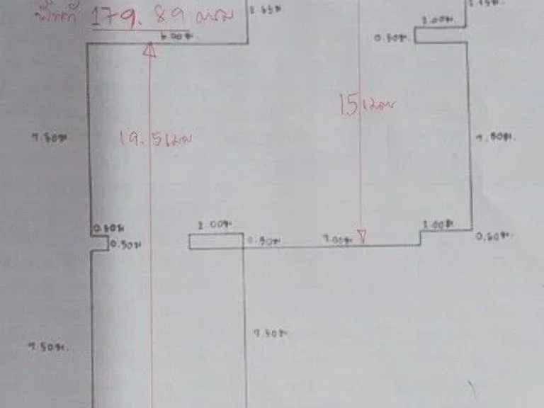 บ้านกลางเมือง รัตนาธิเบศร์ หลังริม 33 ตรว ต่อเติม Built-in