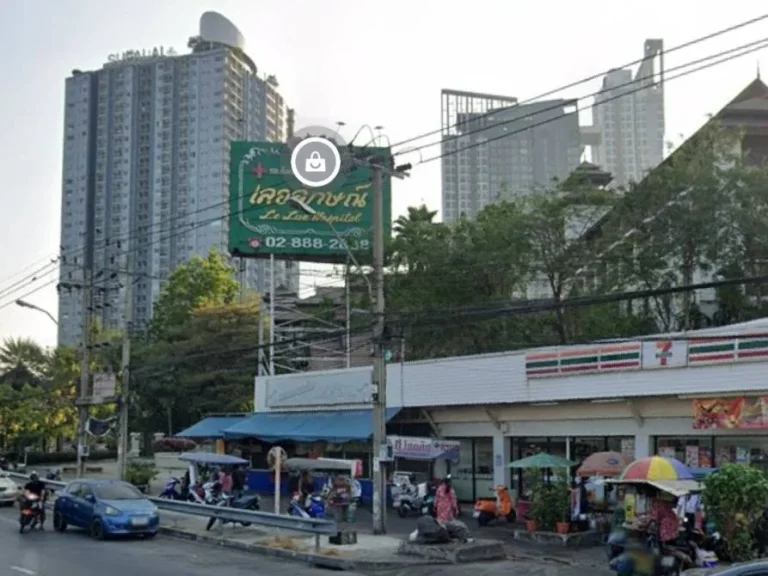 ให้เช่า พื้นที่ ร้านอาหาร สำนักงาน-ออฟฟิศ ถนนนครอินทร์ ติด