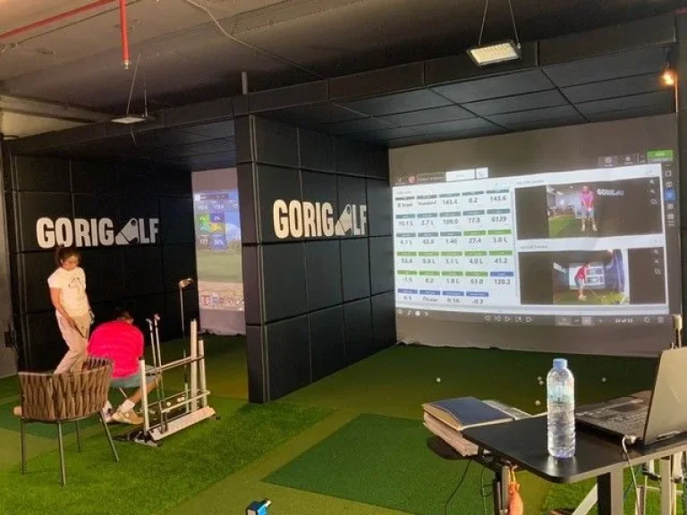 เซ้งธุรกิจพร้อมระบบบริหาร golf simulator สนามไดร์ฟในร่ม