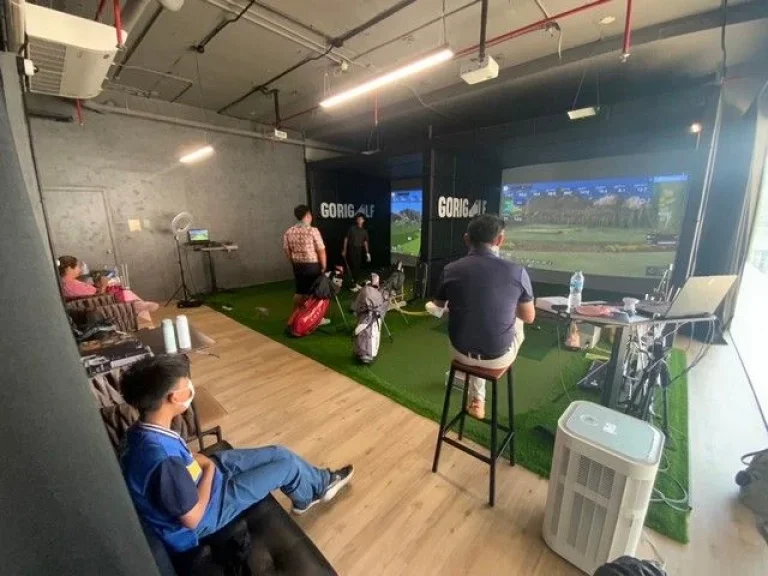 เซ้งธุรกิจพร้อมระบบบริหาร golf simulator สนามไดร์ฟในร่ม