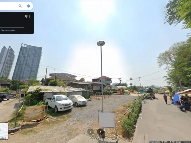 ที่ดินติดแม่น้ำบางโพ เหมาะทำร้านอาหาร โฮสเทล บ้านพัก