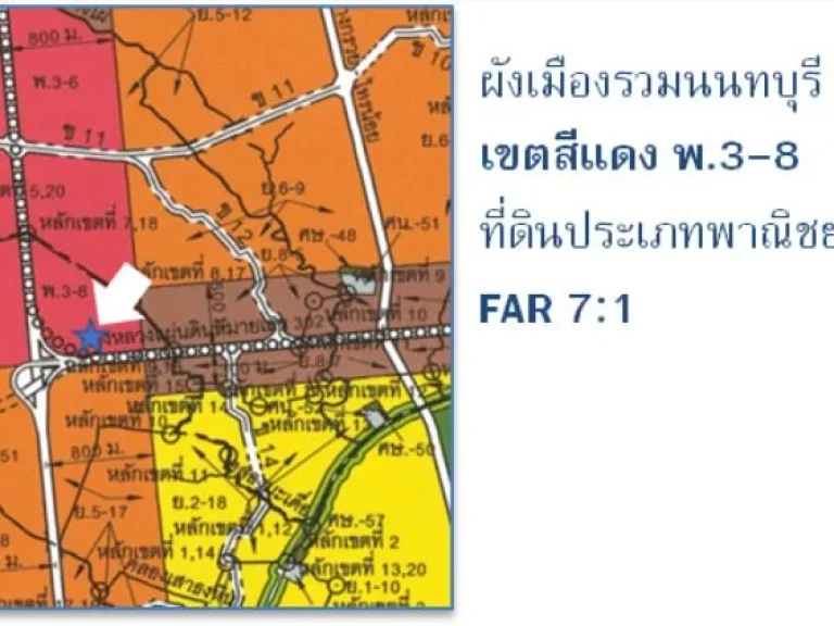 ขายที่ดินเปล่าสวย หลังศูนย์การค้า Central Westgate