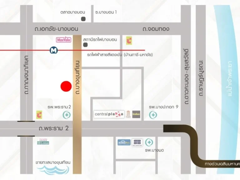 โมเดิร์น คอนโด เดอะ ฟอเรสท์ พระราม 2 ใกล้เซ็นทรัล พระรามสอง