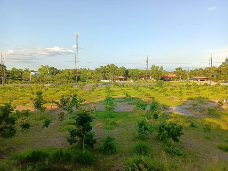 ขายที่ดินเปล่าติดถนนสุขุมวิท ใกล้ อบจเมืองตราด