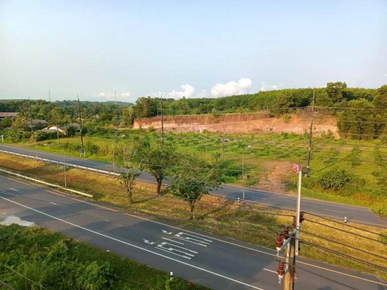 ขายที่ดินเปล่าติดถนนสุขุมวิท ใกล้ อบจเมืองตราด