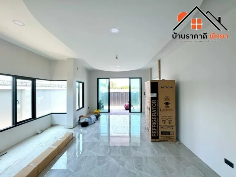 บ้านเดี่ยว 2 ชั้นสร้างใหม่สไตล์โมเดิร์น ฟรี