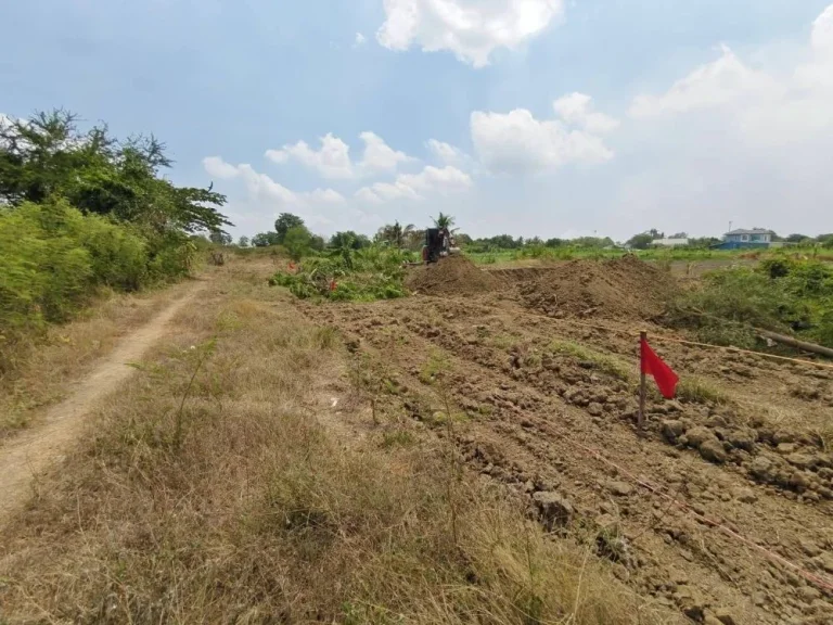 ขายที่ดิน ตปากแรต 90ตรวใกล้ถนนใหญ่4เลน บ้านโป่ง ราชบุรี