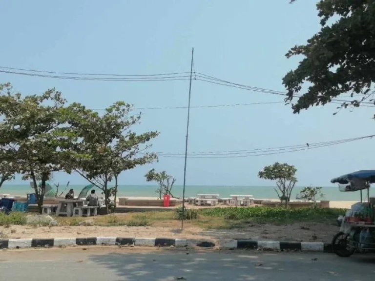 ขายที่ดินวิวทะเล มีถนนคั่น หาดพยูน บ้านฉางระยอง 7 ไร่ 88 ตรว