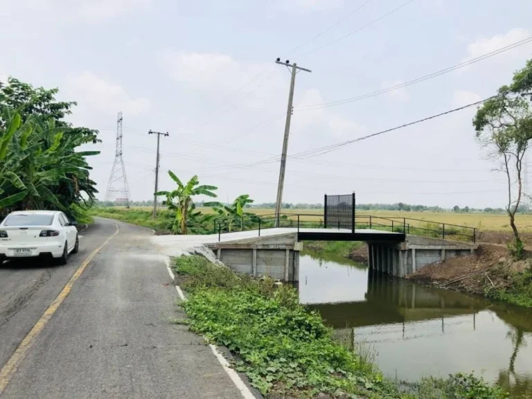 ขายที่ดินหนองจอก ถนนมิตรไมตรี 4ไร่ 76ตรว ที่สวยติดคลอง