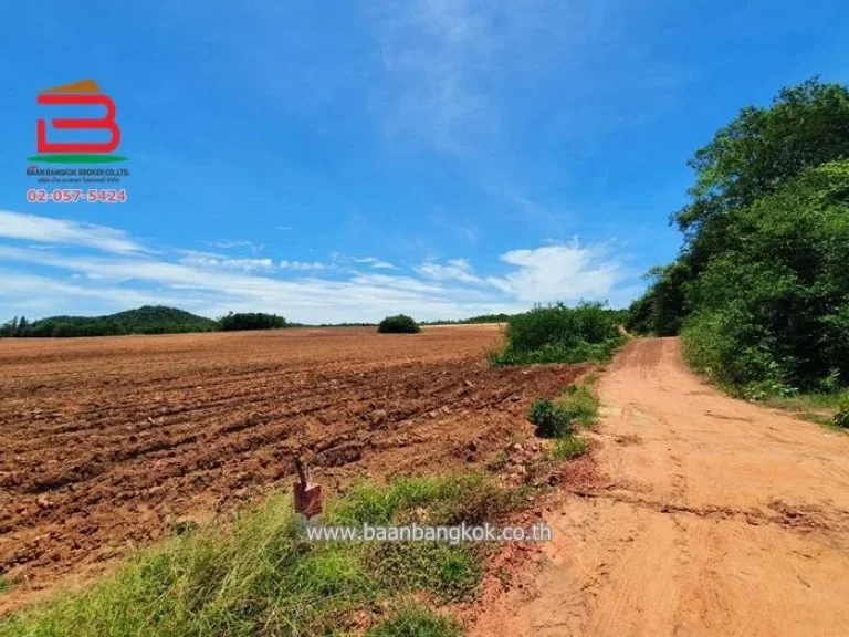 ที่ดินเปล่า ใกล้จุดขึ้น-ลง มอเตอร์เวย์ ด่านมะขามเตี้ย