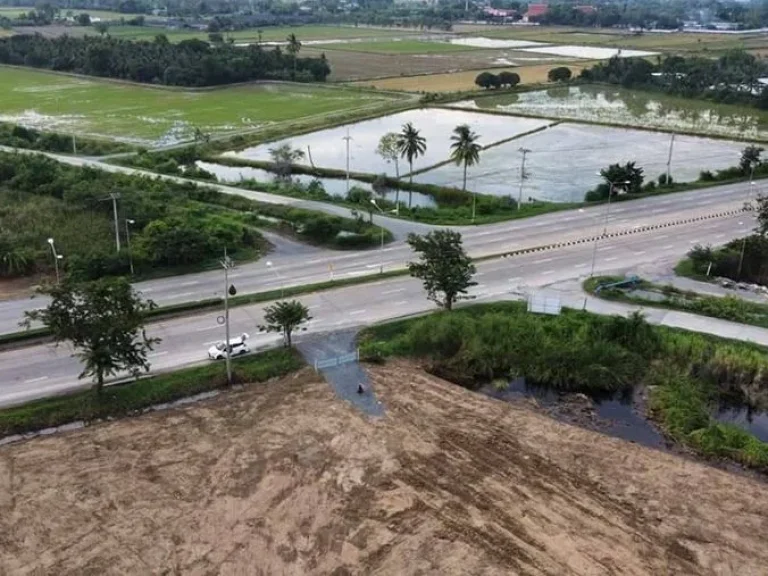 ขายที่ดิน 5 ไร่ ติดถนนบางลี่-หนองวัลย์เปรียง อสองพี่น้อง