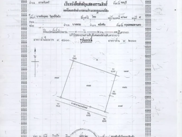 ขายที่ดิน ตรงข้ามเยื้องที่ว่าการ อำเภอ เกาะจันทร์ ชลบุรี