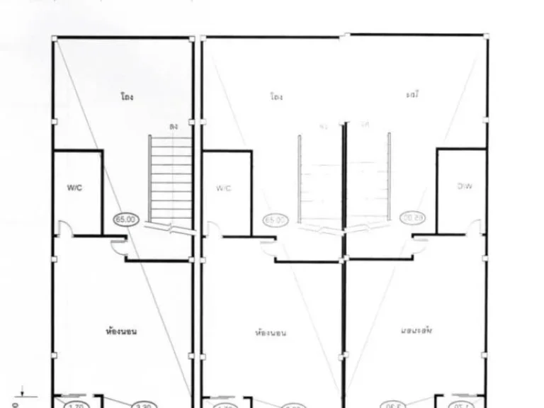 ให้เช่า home office โฮมออฟฟิศ 3 ชั้น ในซอยโชคชัย 4