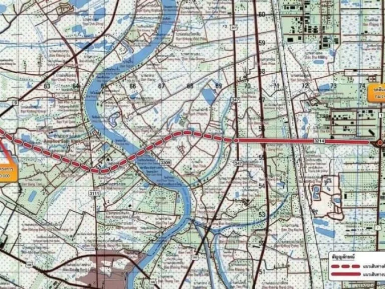 ขายที่ดิน 6ไร่ 48 ตรว ตบ้านปทุม อสามโคก จปทุมธานี ใกล้