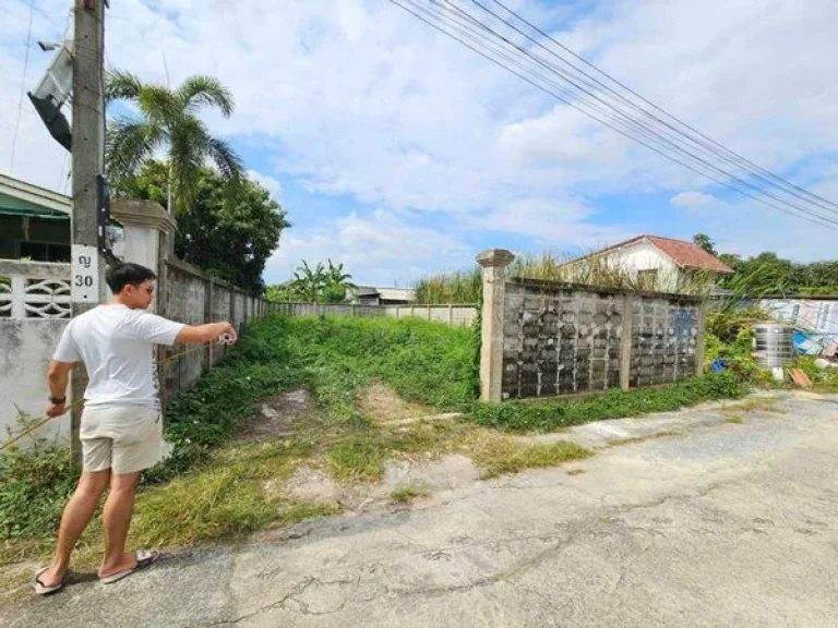 ขายที่ดิน ทำเลดี ใกล้ Central Westville ในซอยวัดบางไกรใน