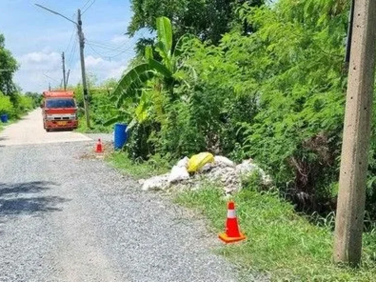 ขายที่ดินคลองหก คลองหลวง ปทุมธานี น้ำและไฟมีครบ ถนนกว้าง 6