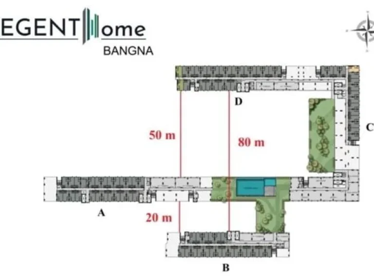 ขายใบจองเท่าทุน คอนโด Regent home บางนา ตึก D ชั้น 18 ห้องมุม