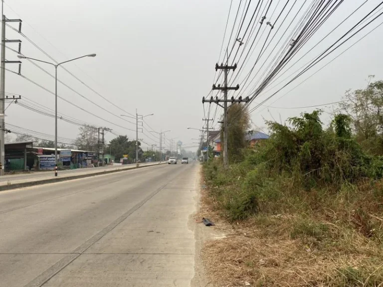 ที่ดินสวยติดถนนสายเเม่ริม - สันทราย เชียงใหม่