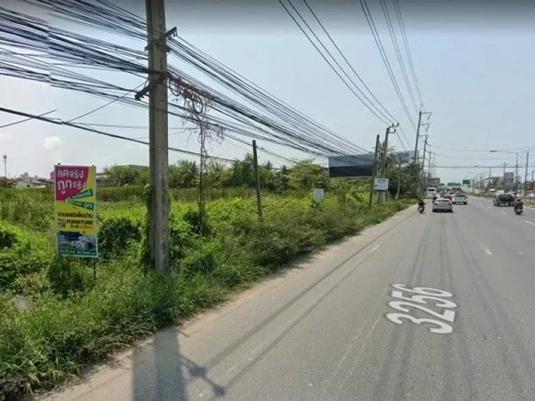 ขายด่วน ที่ดินติดถนนใหญ่ กิ่งแก้ว บางพลี 7-1-18 ไร่