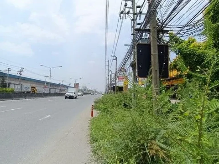 ขายด่วน ที่ดินติดถนนใหญ่ กิ่งแก้ว บางพลี 7-1-18 ไร่